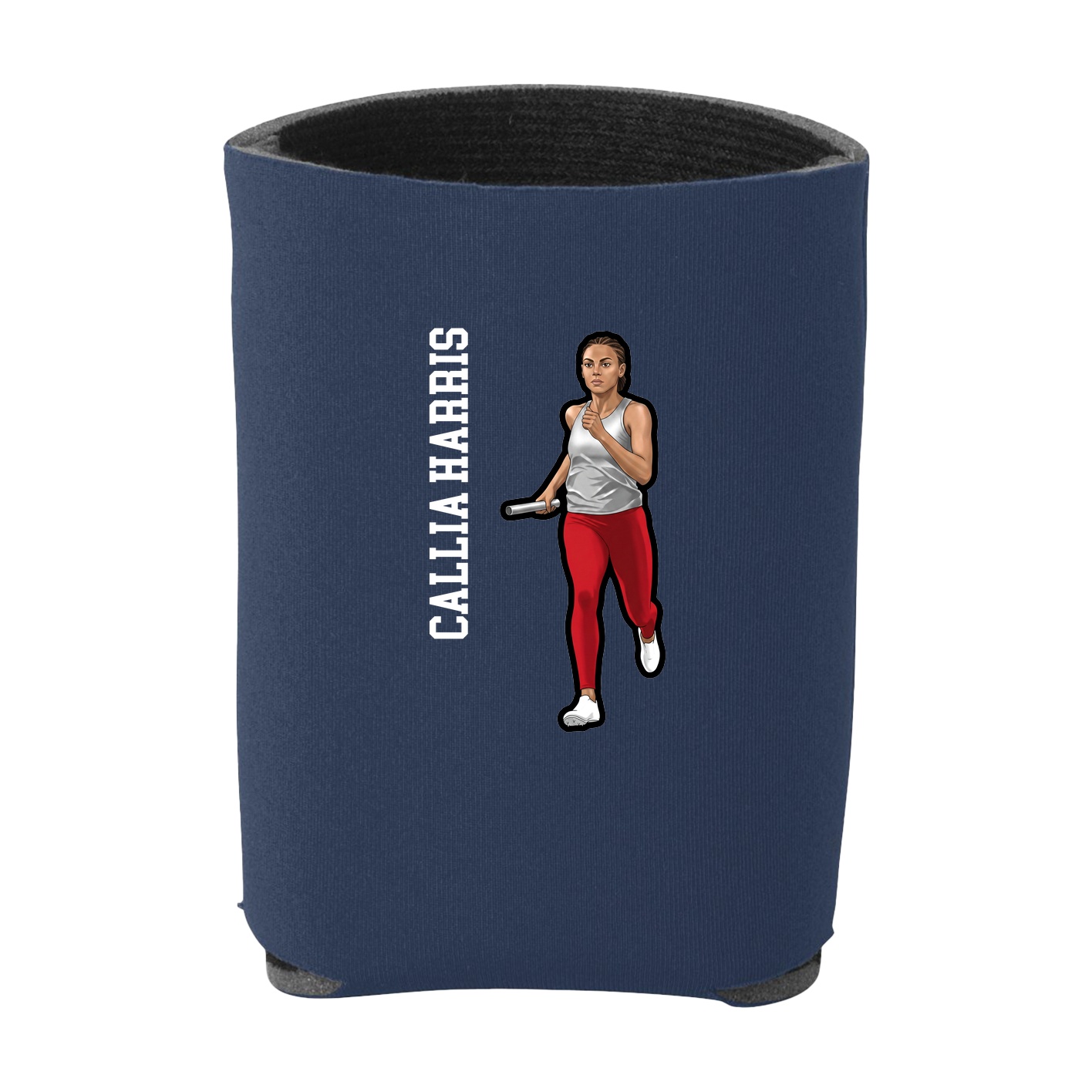 Can Holder — Name Vertical in Navy