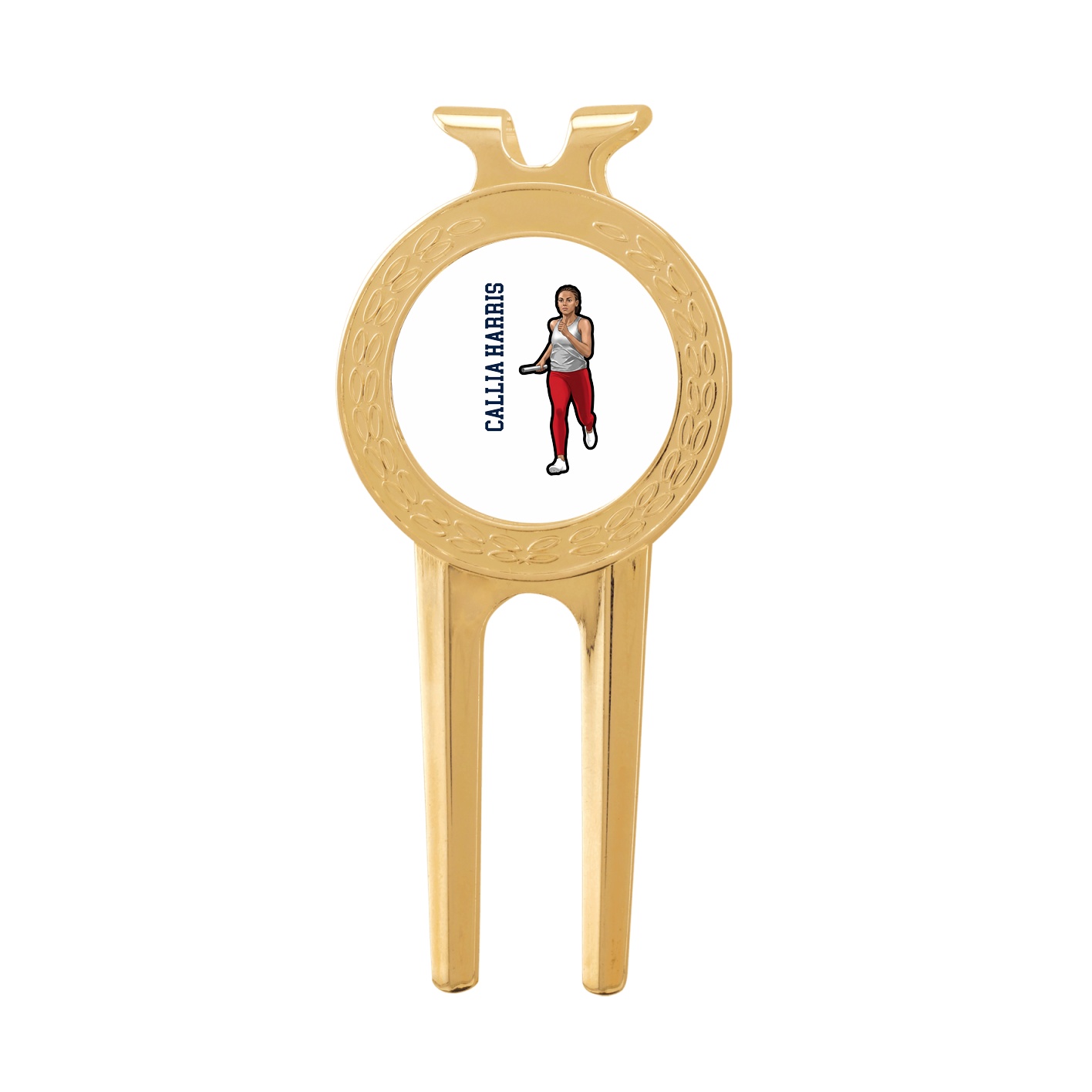 Divot Tool with Ball Marker — Name Vertical in Classic
