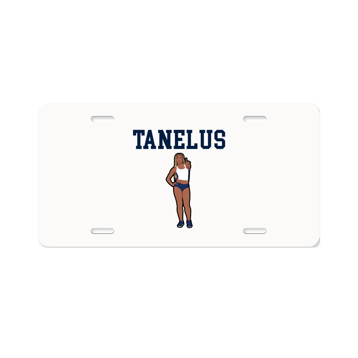 License Plate — Shirsey in Classic