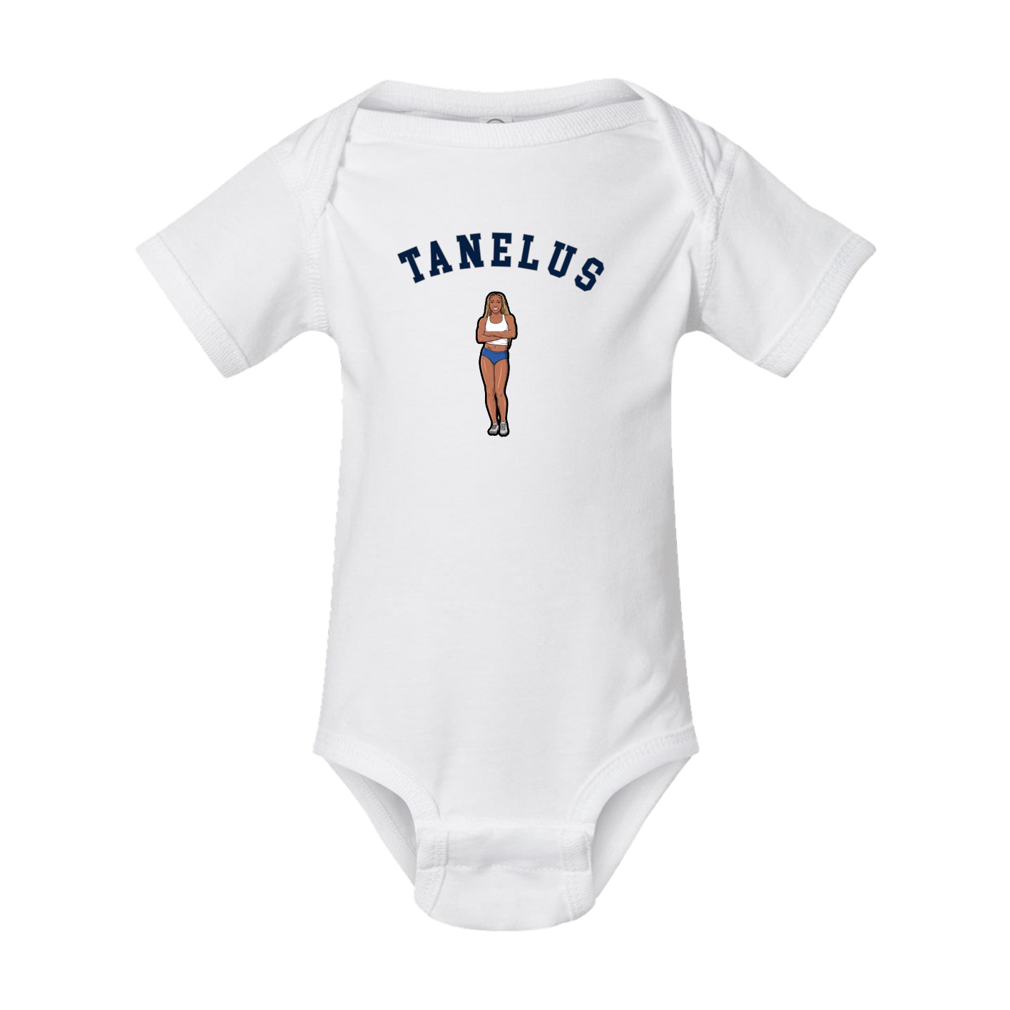 Baby Onesie — Shirsey Arch in White