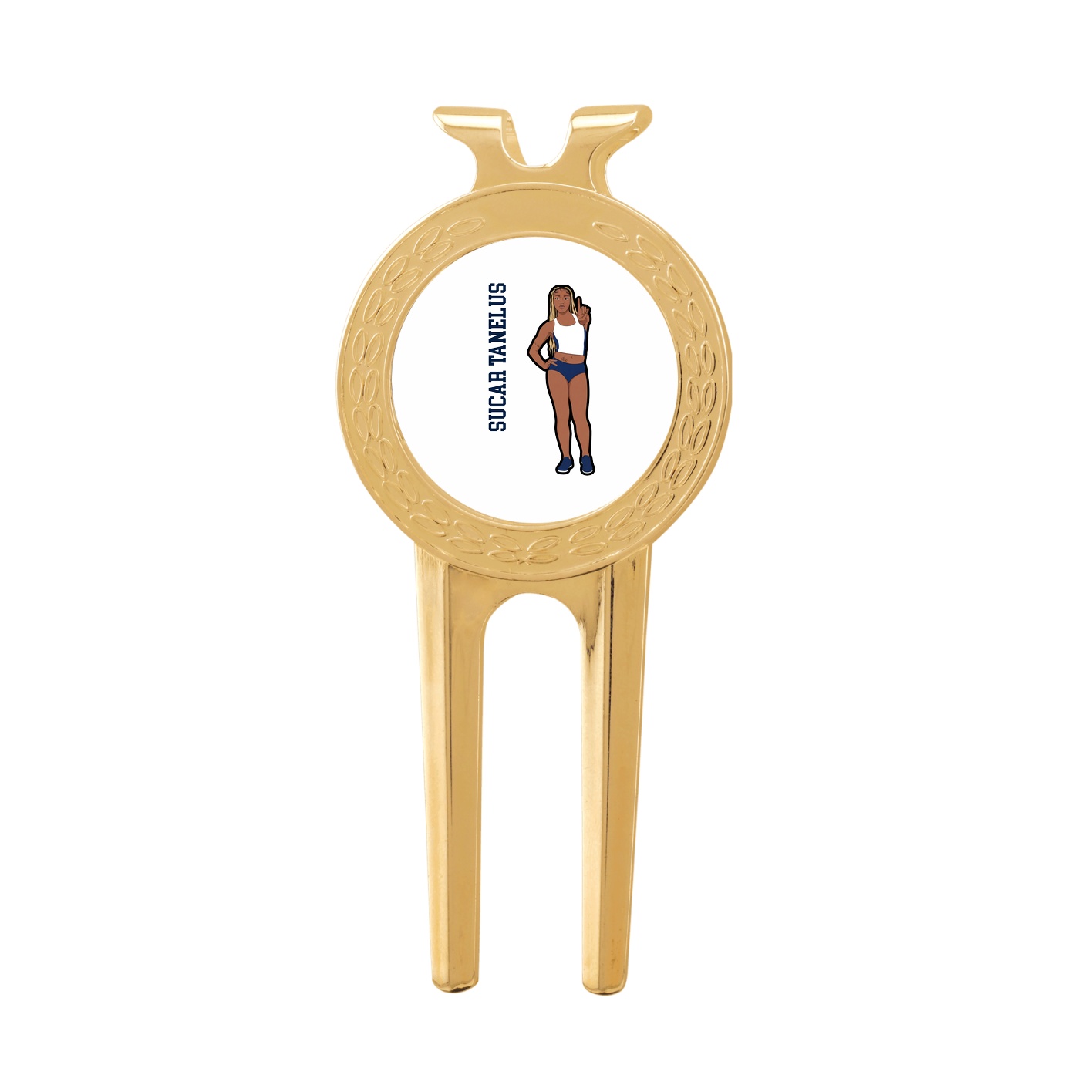 Divot Tool with Ball Marker — Name Vertical in Classic