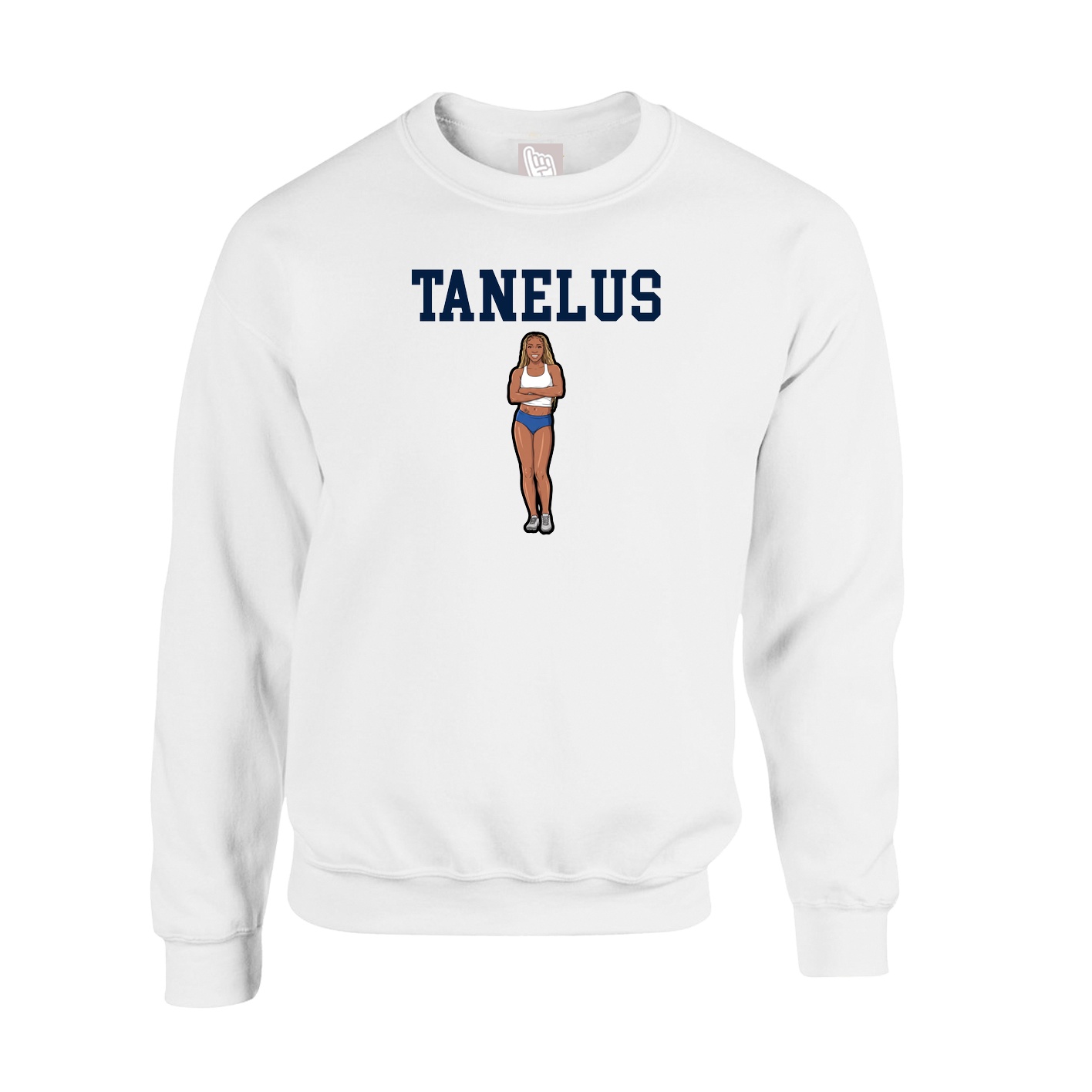 Fleece Crew — Shirsey in White