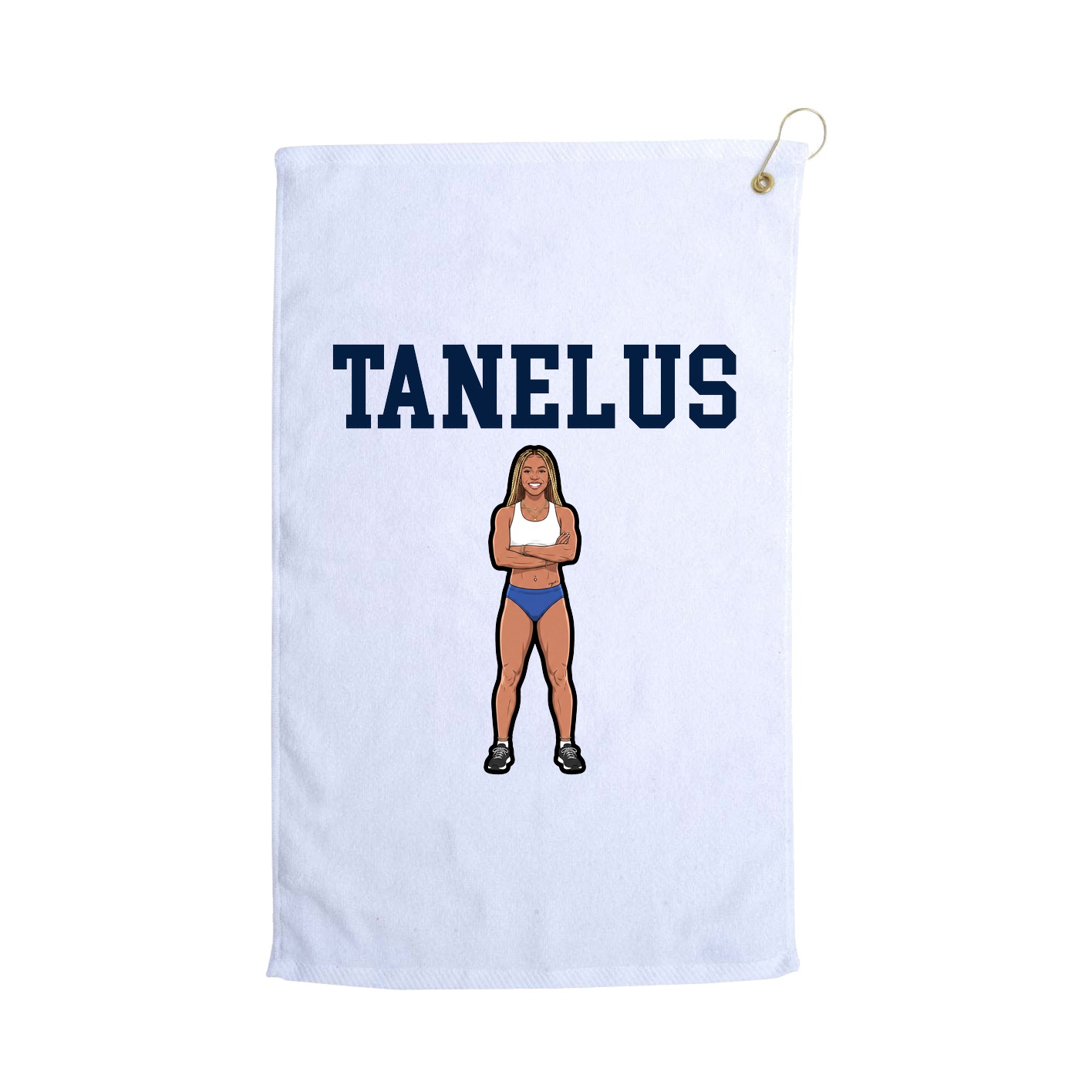 Golf Towel — Shirsey in White