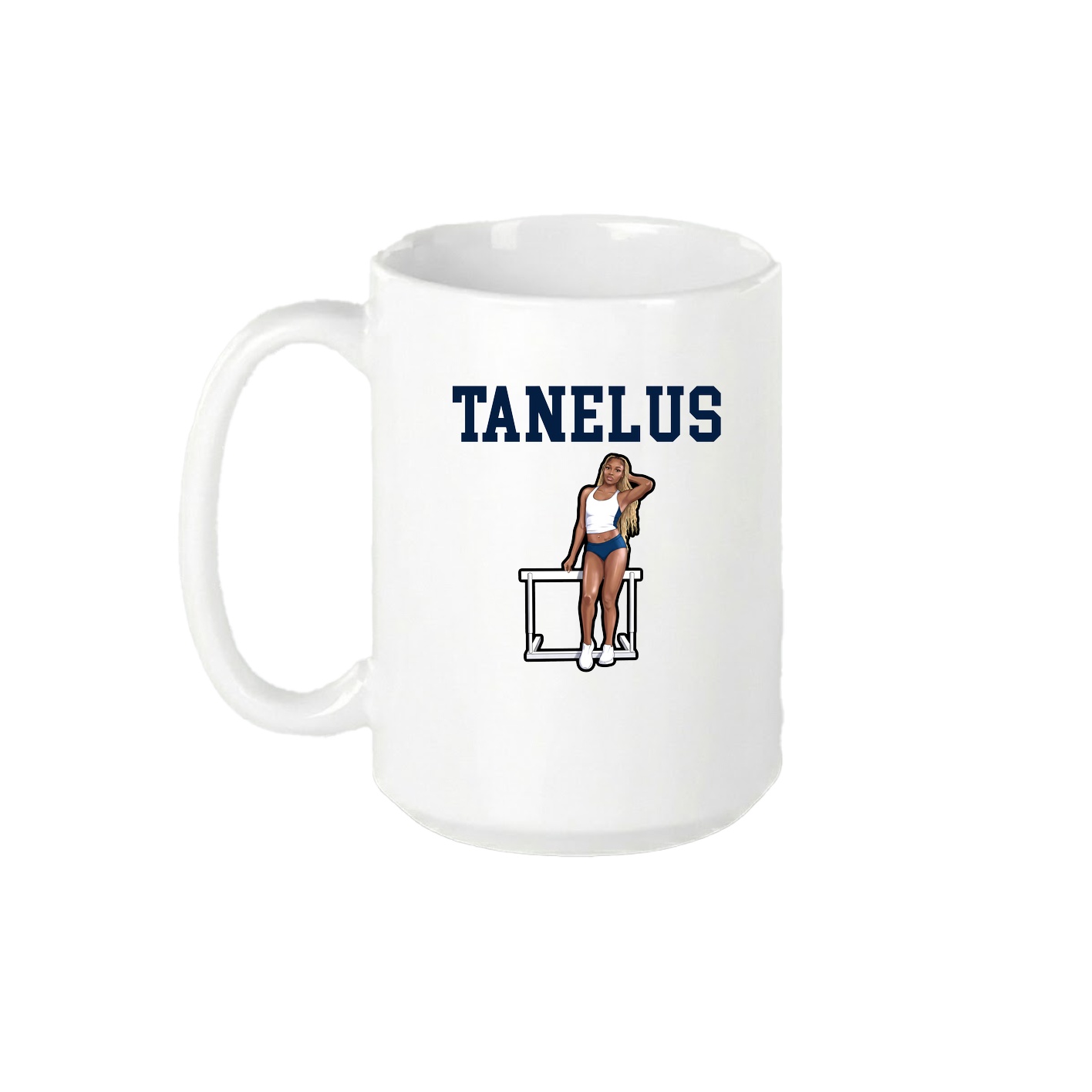 15oz Coffee Mug — Shirsey in White