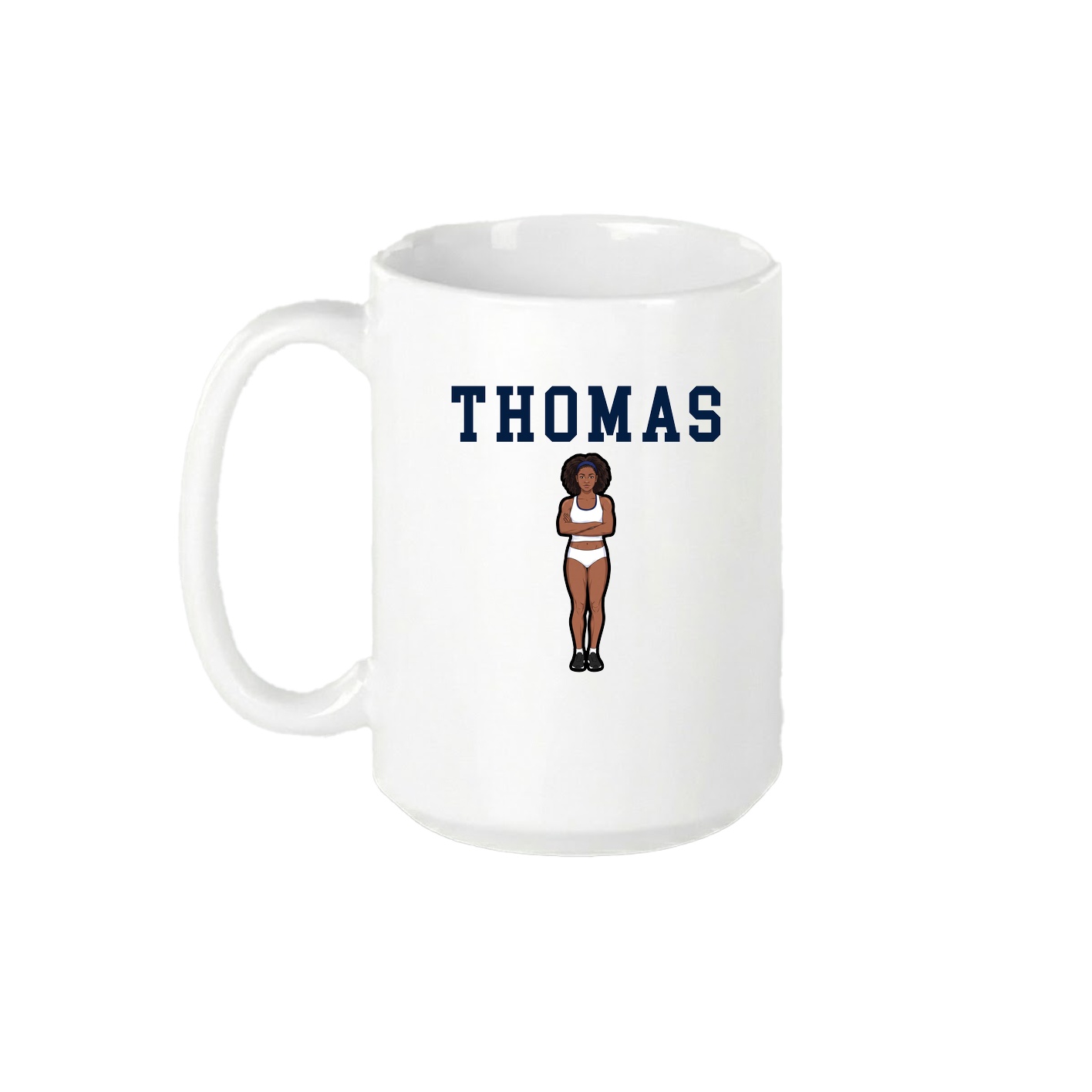 15oz Coffee Mug — Shirsey in White