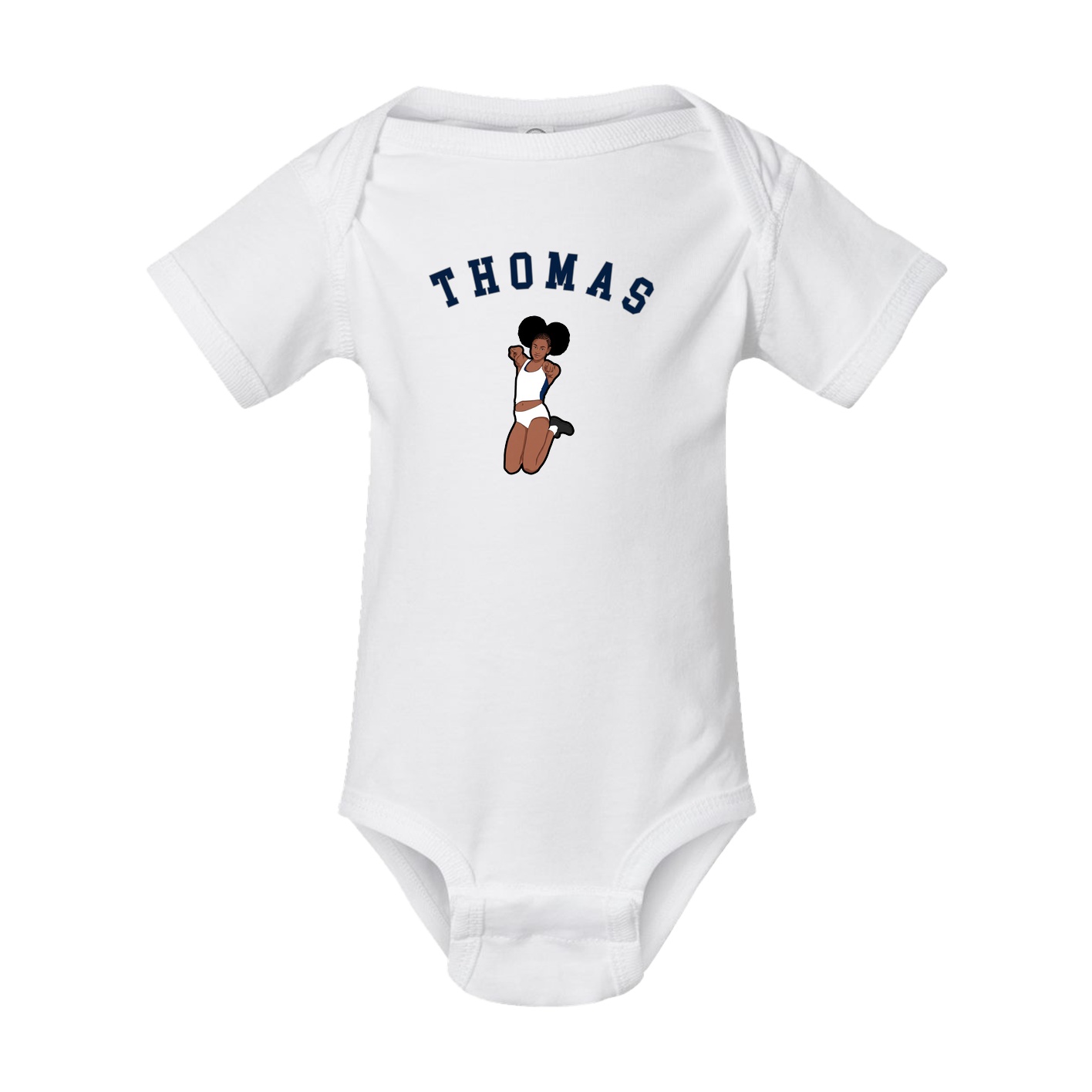Baby Onesie — Shirsey Arch in White