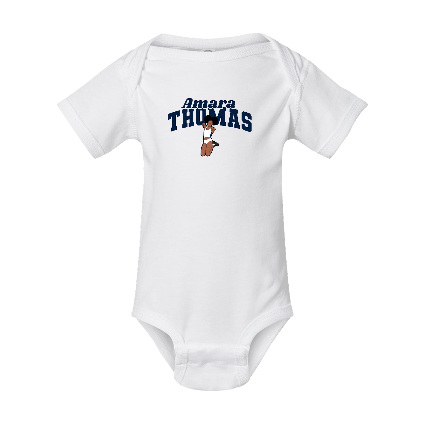 Baby Onesie — Signature Arch in White