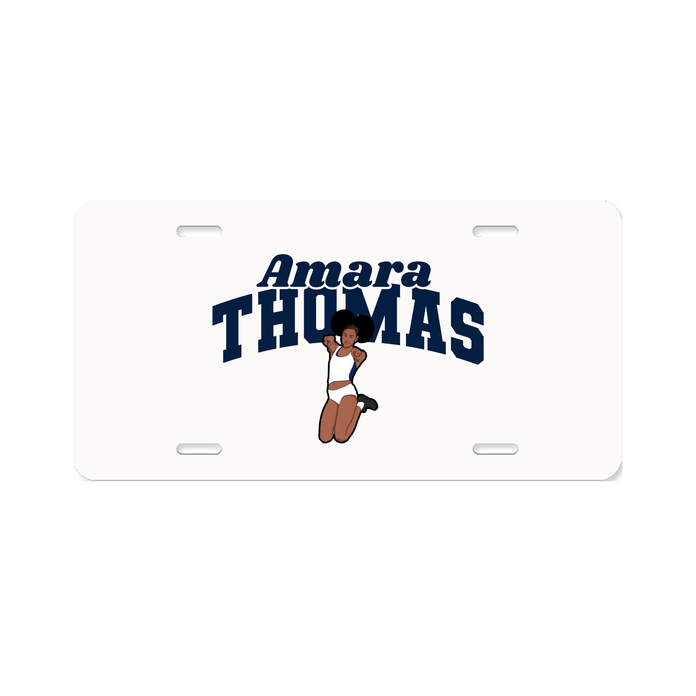 License Plate — Signature Arch in Classic