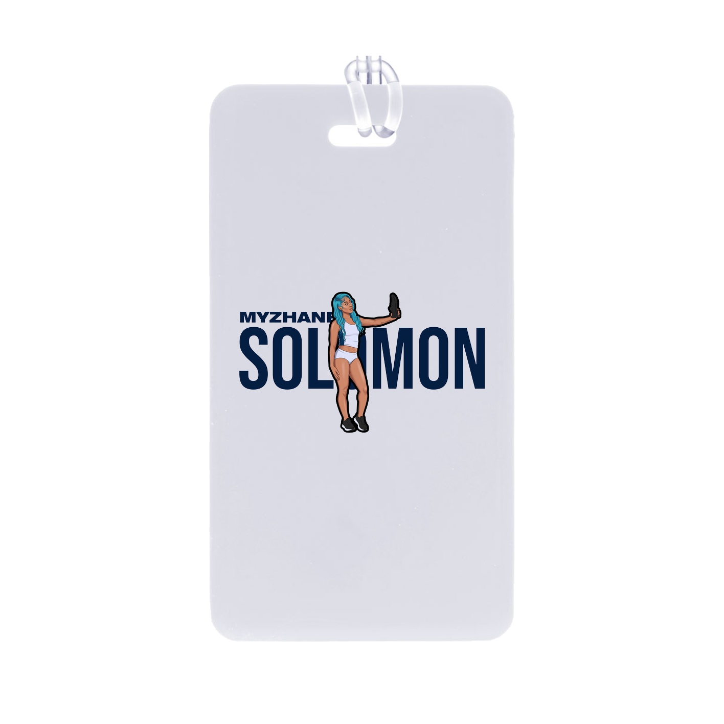 Bag Tag — Player Name in Classic
