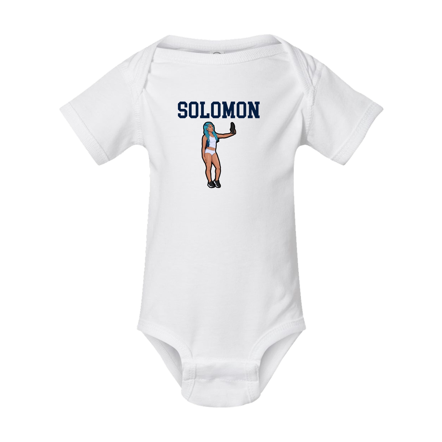 Baby Onesie — Shirsey in White