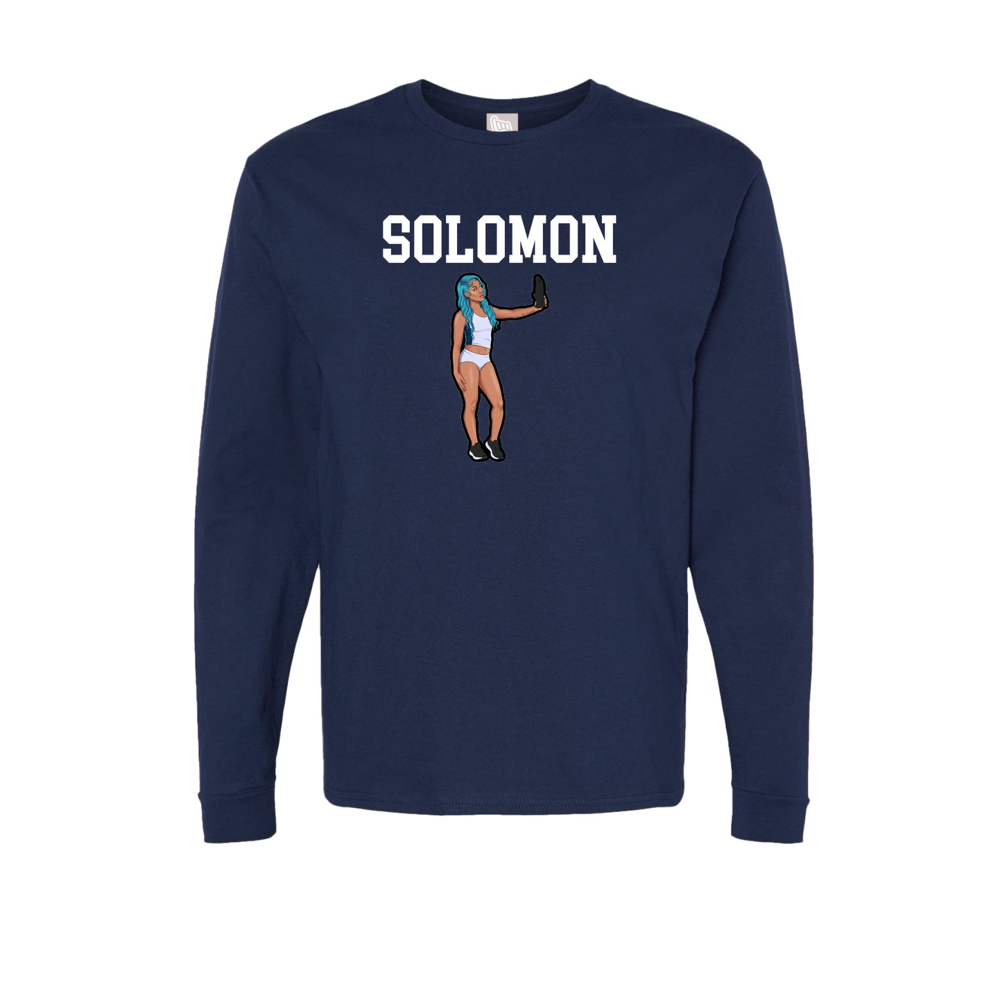 Long Sleeve Tee — Shirsey in Navy