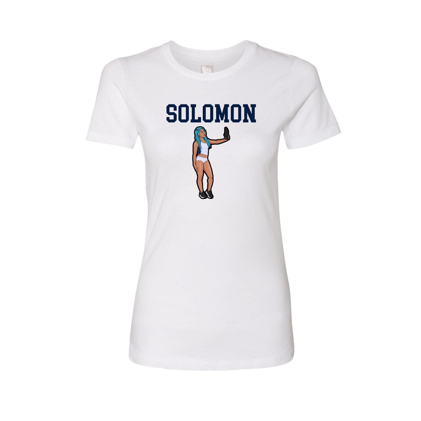 Fitted Women's Tee — Shirsey in White