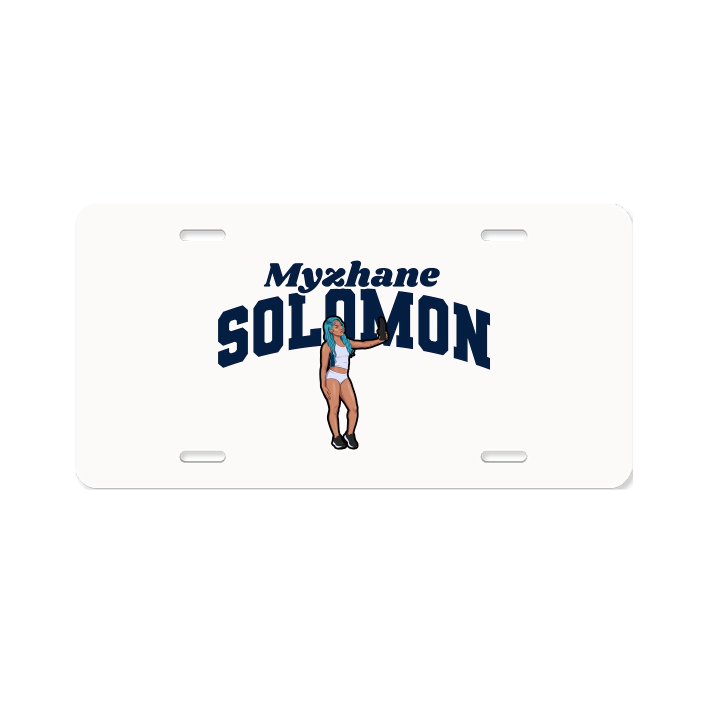 License Plate — Signature Arch in Classic