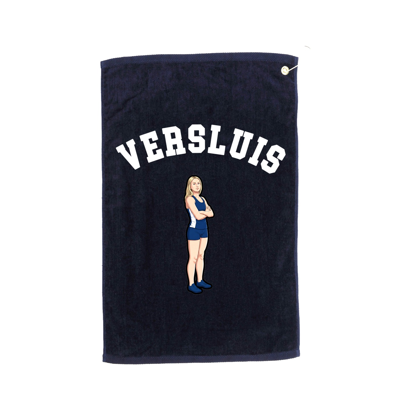 Golf Towel — Shirsey Arch in Navy