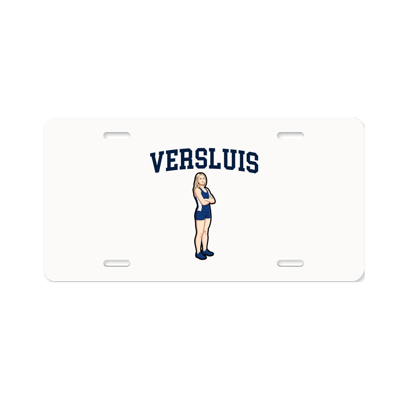License Plate — Shirsey in Classic