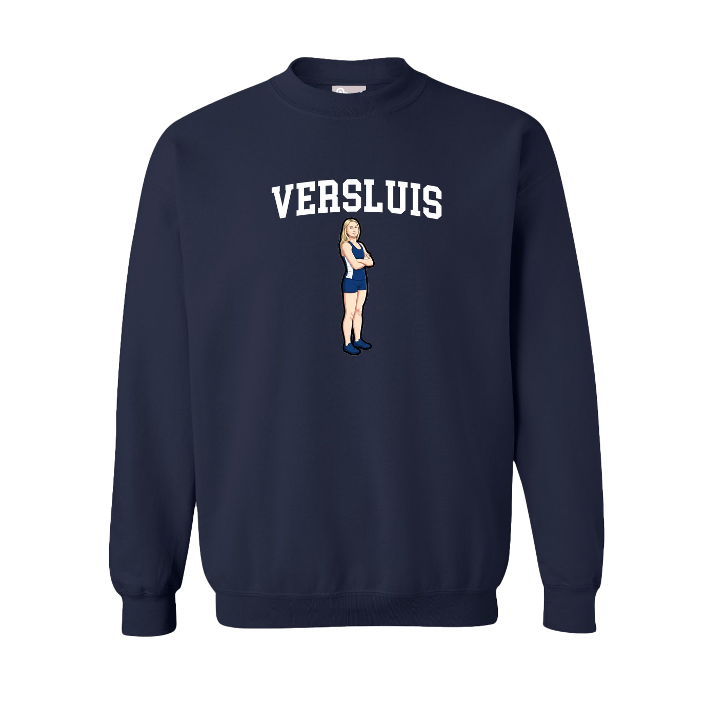 Fleece Crew — Shirsey in Navy