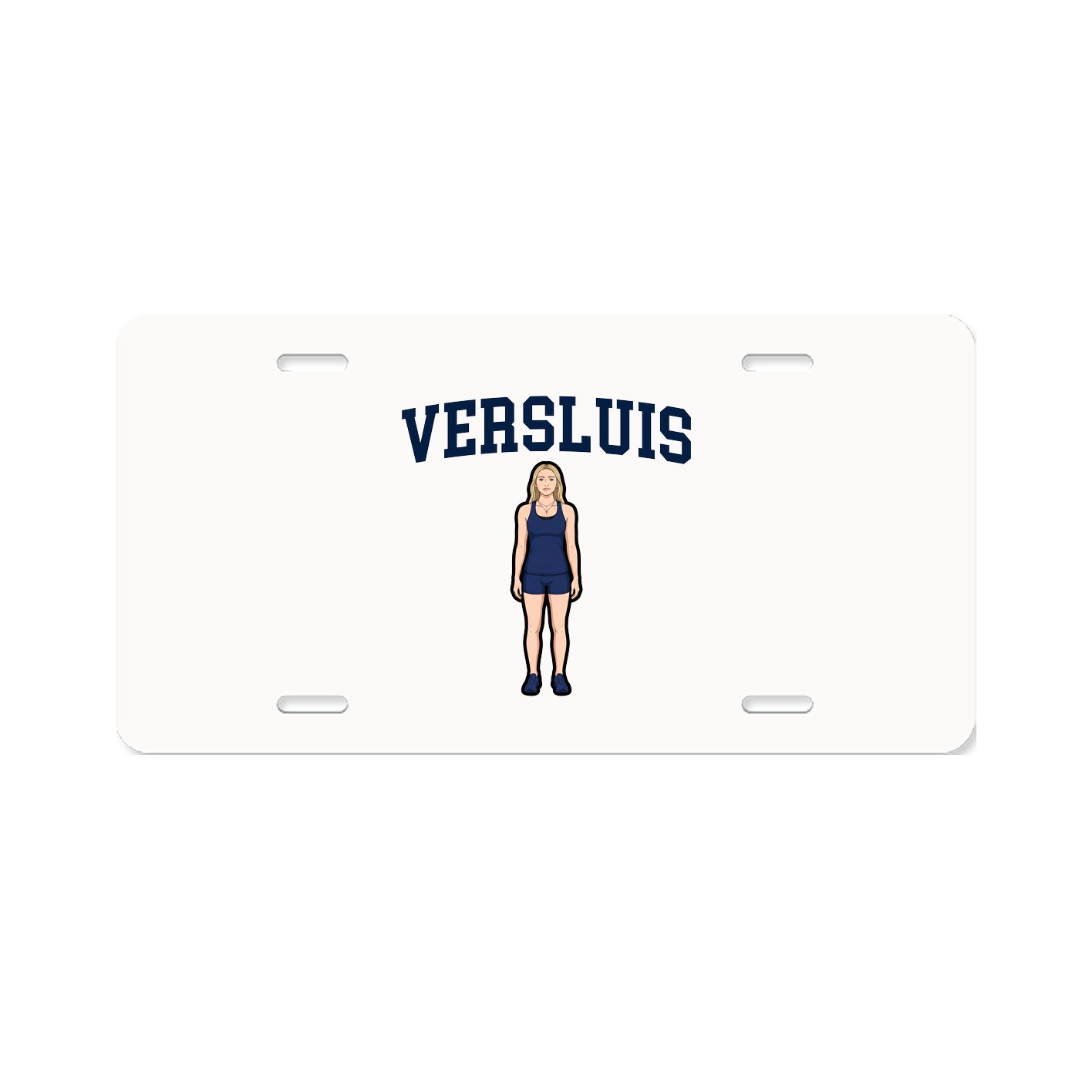 License Plate — Shirsey in Classic
