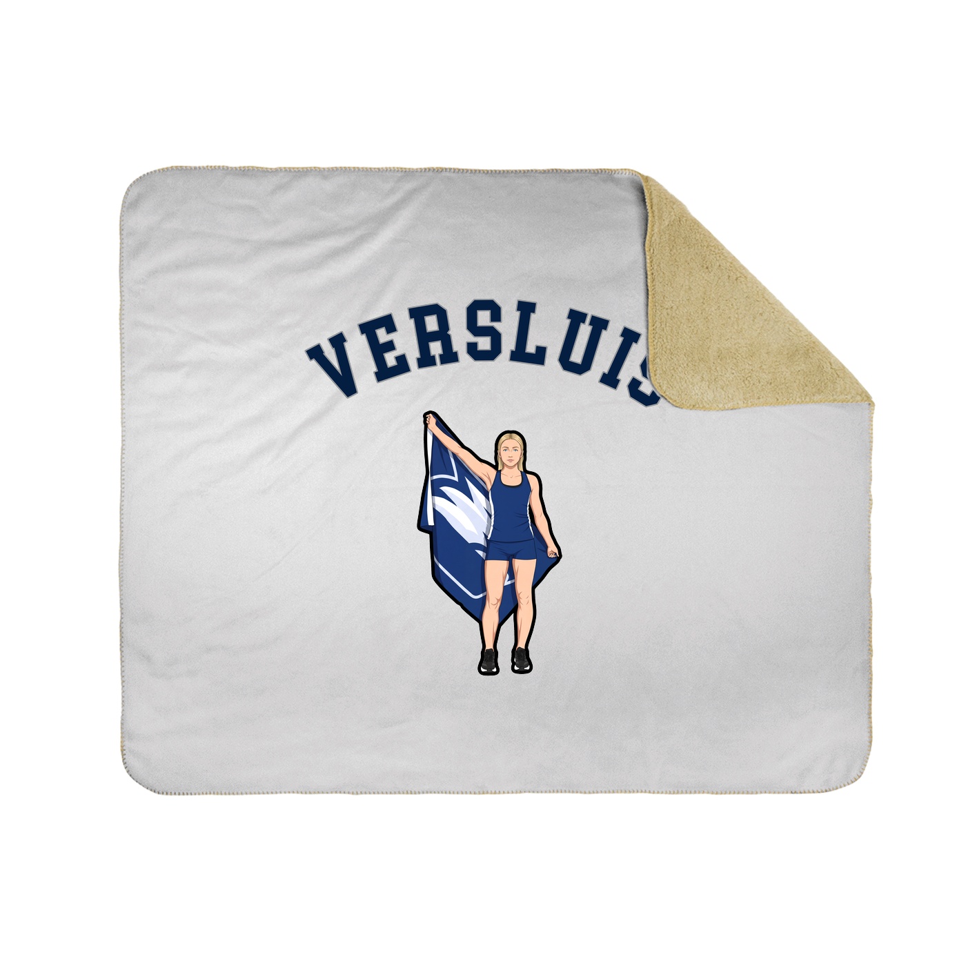 Throw Blanket — Shirsey Arch in White