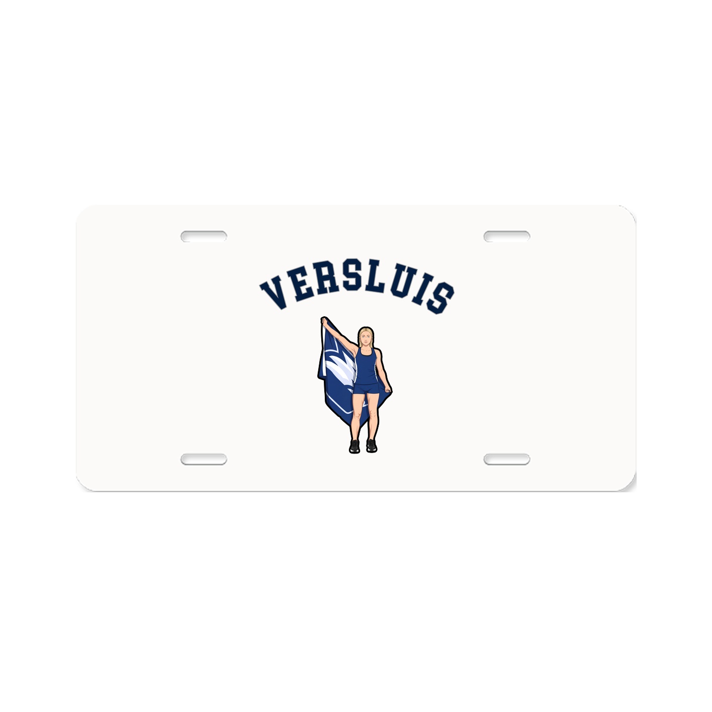 License Plate — Shirsey Arch in Classic