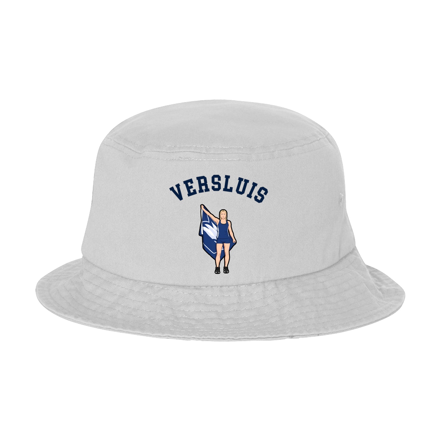 Bucket Cap — Shirsey Arch in White
