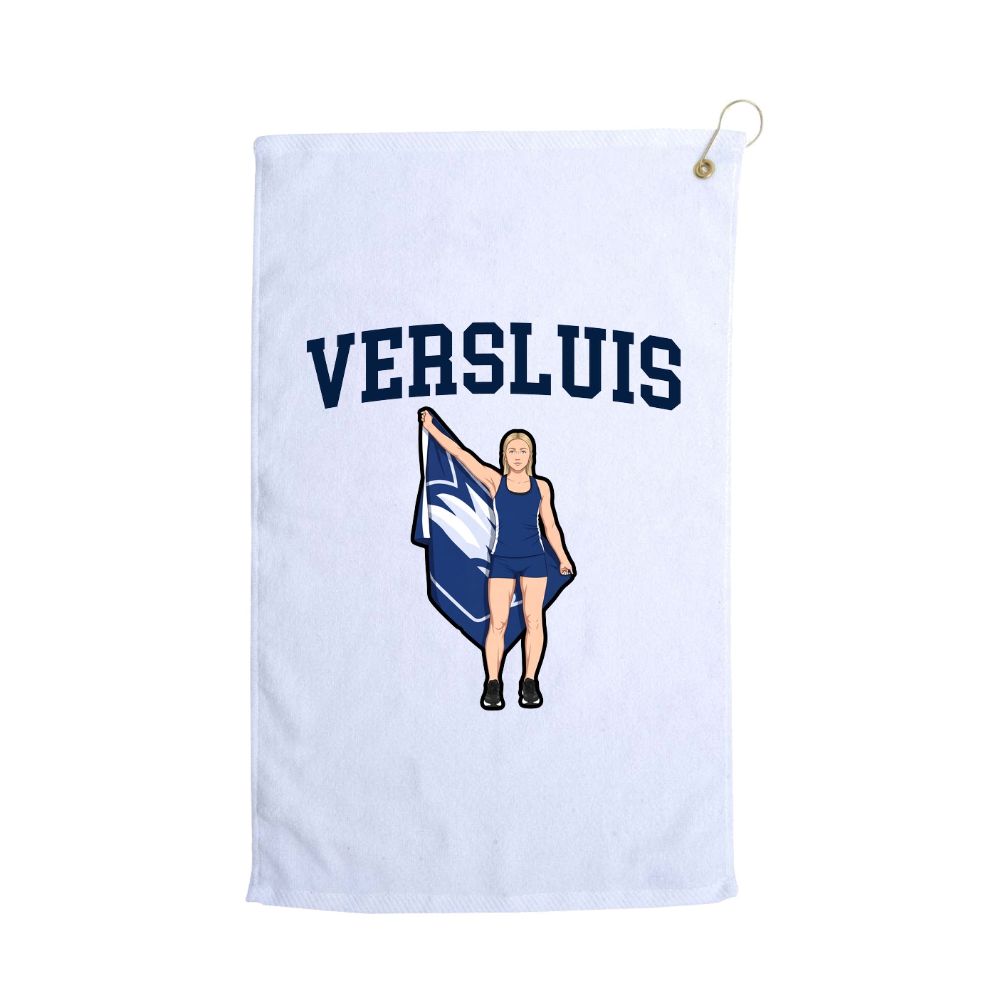 Golf Towel — Shirsey in White