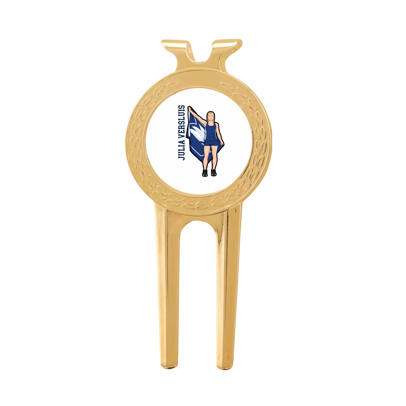 Divot Tool with Ball Marker — Name Vertical in Classic