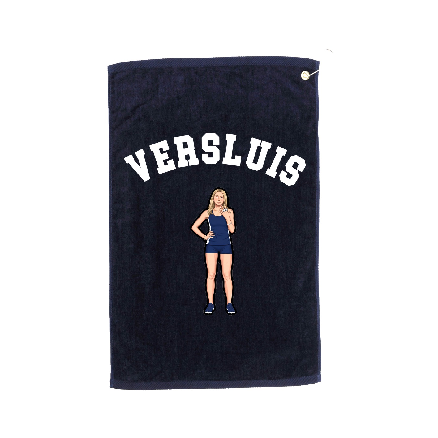 Golf Towel — Shirsey Arch in Navy