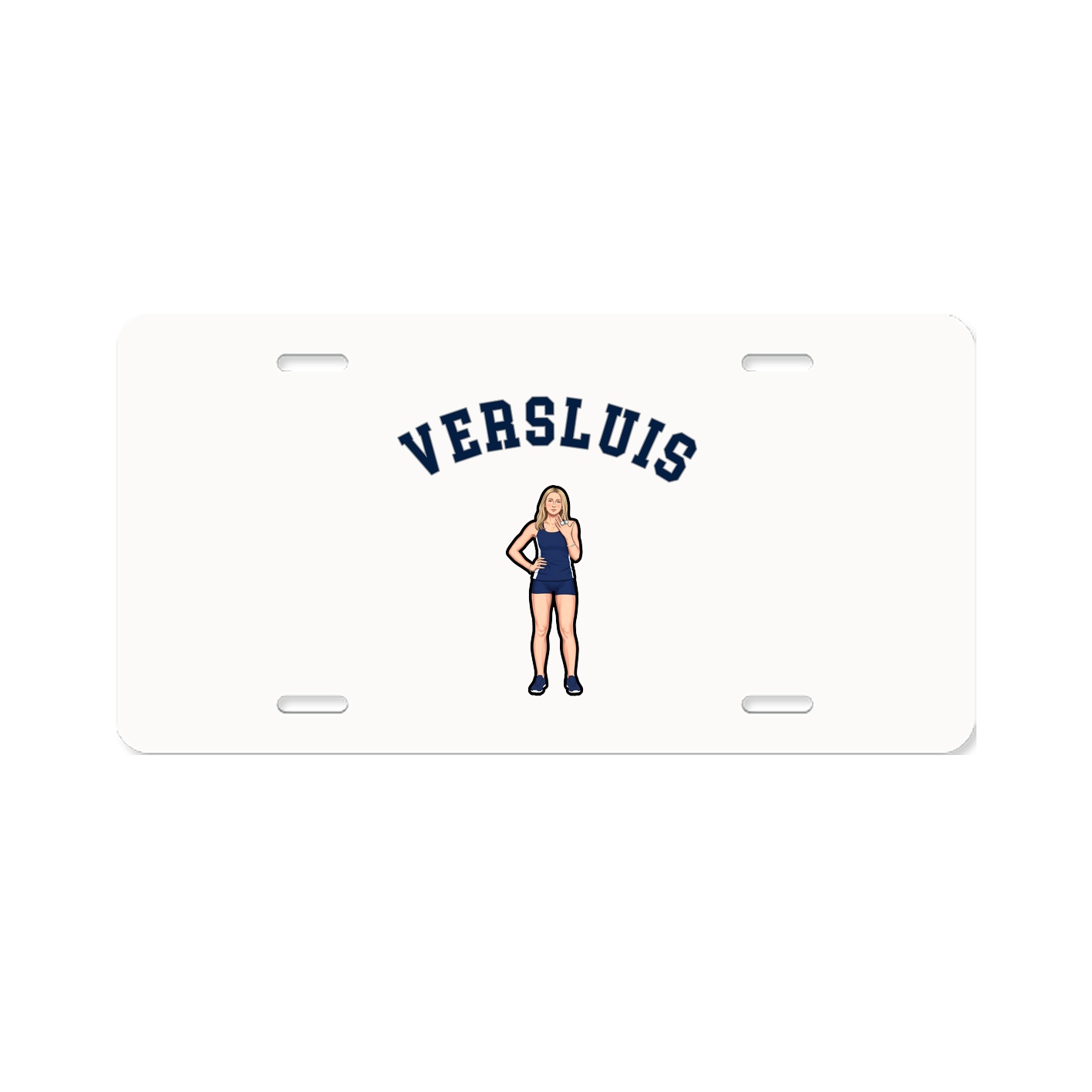 License Plate — Shirsey Arch in Classic