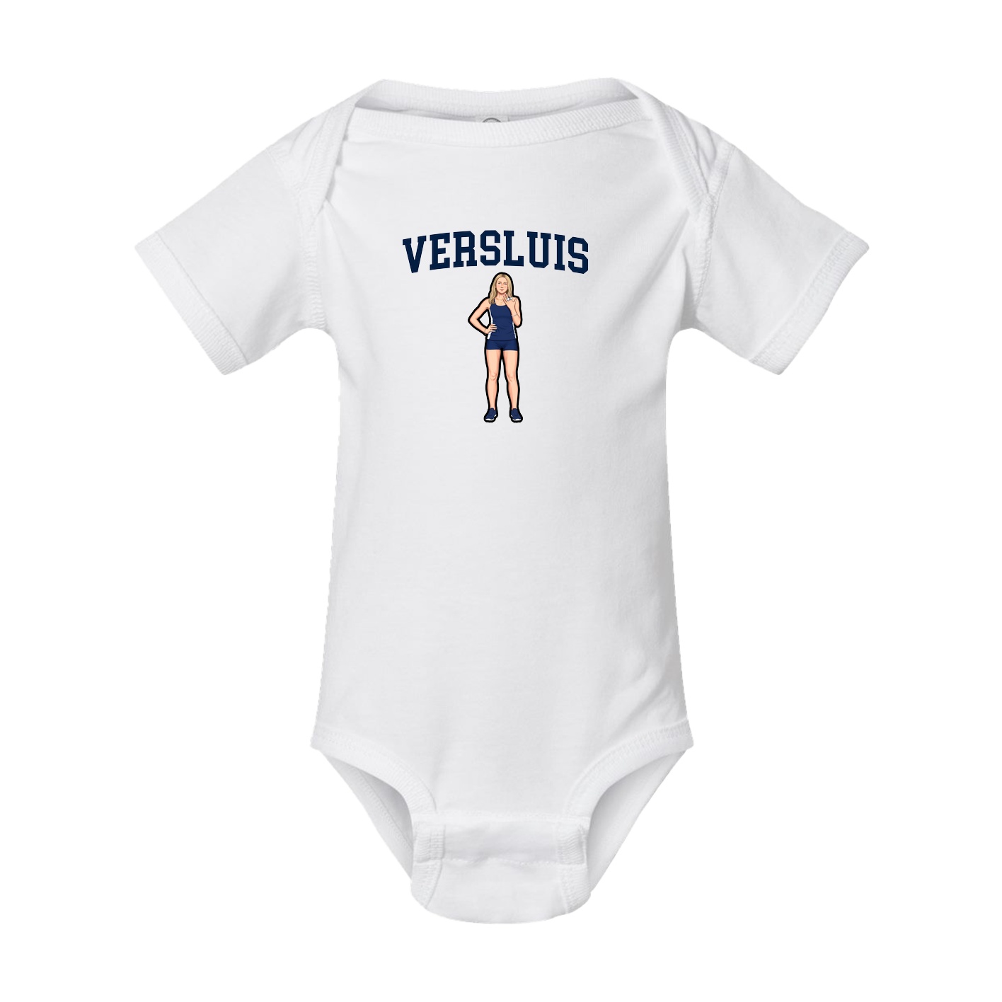 Baby Onesie — Shirsey in White