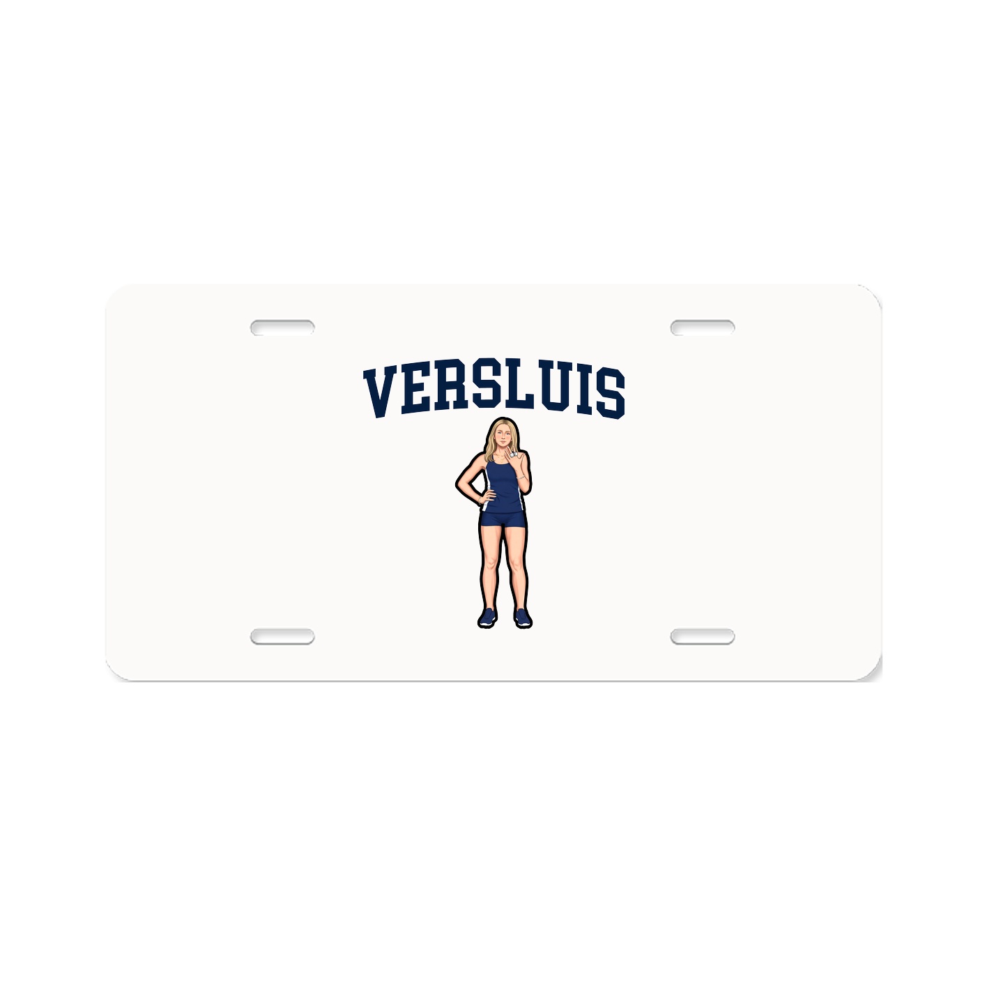 License Plate — Shirsey in Classic