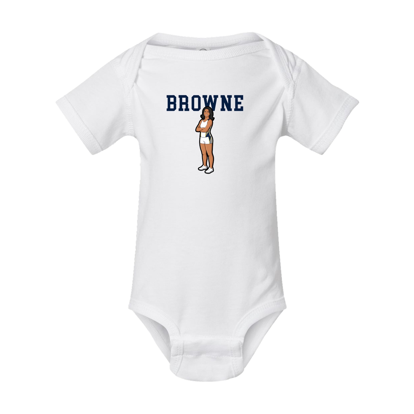 Baby Onesie — Shirsey in White