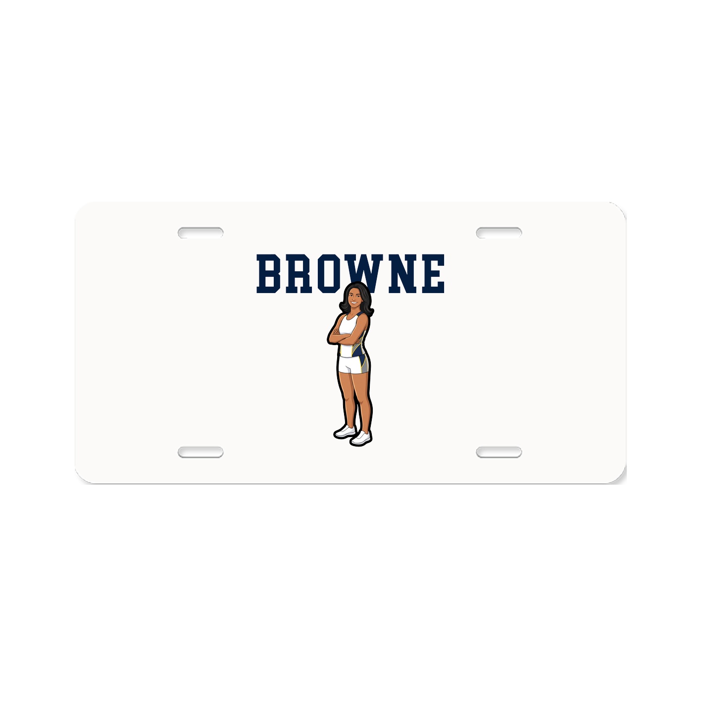 License Plate — Shirsey in Classic