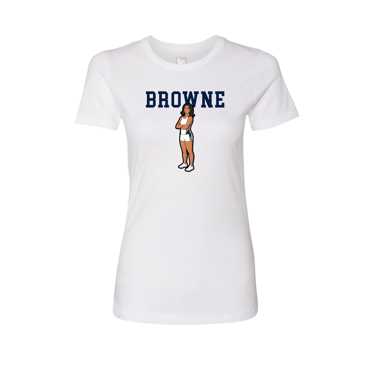 Fitted Women's Tee — Shirsey in White