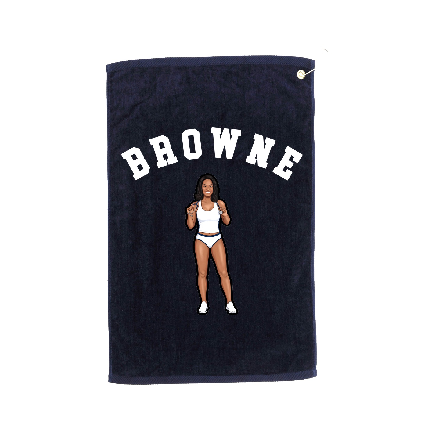Golf Towel — Shirsey Arch in Navy