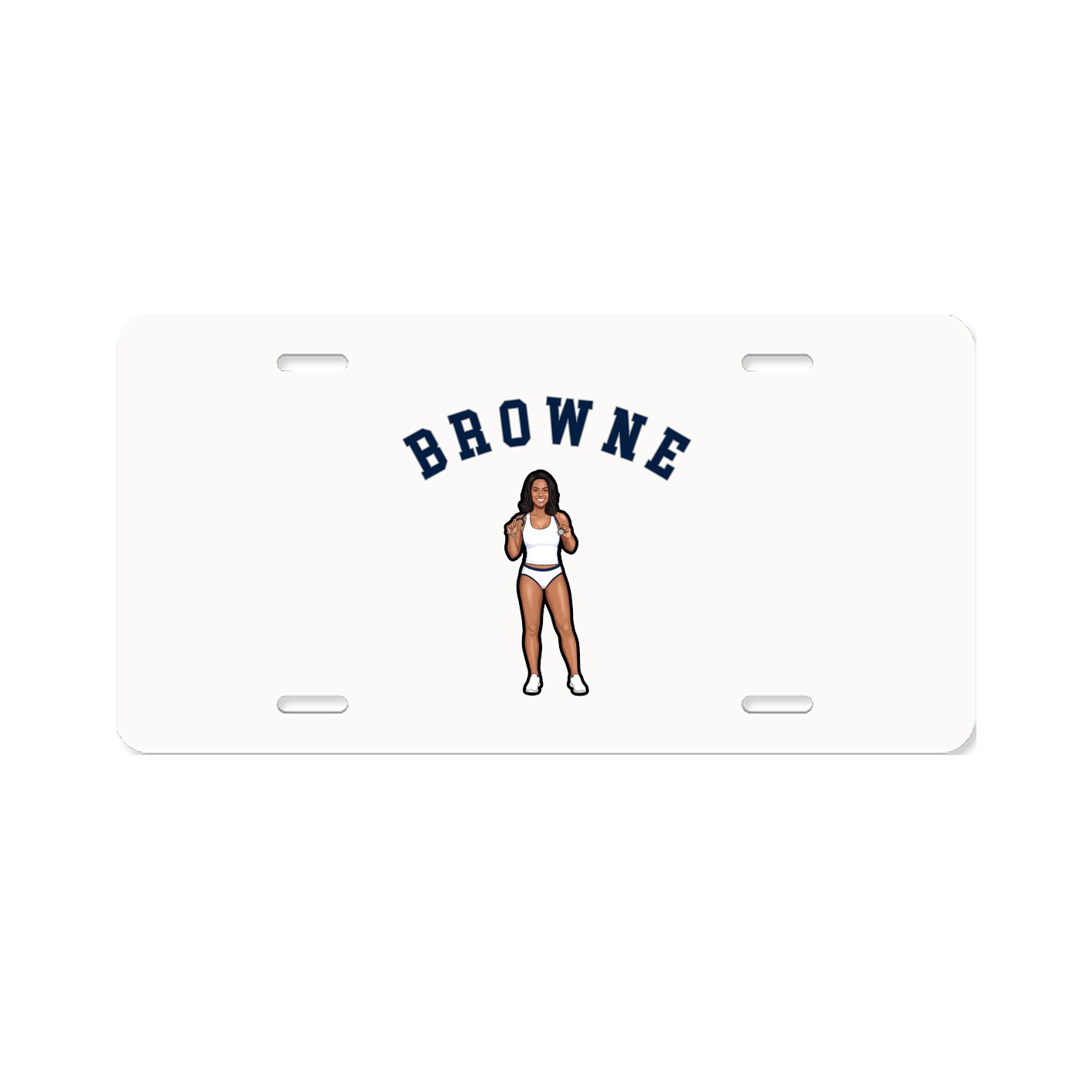 License Plate — Shirsey Arch in Classic
