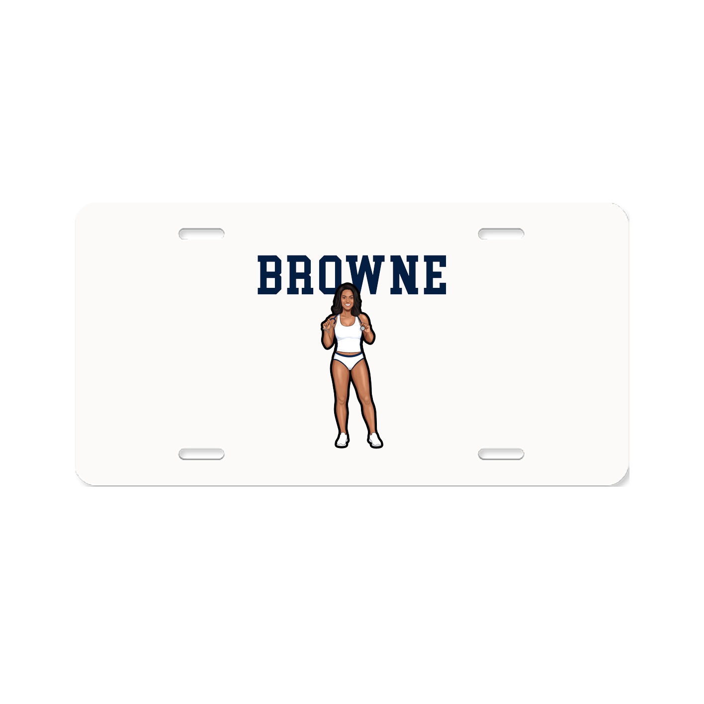 License Plate — Shirsey in Classic