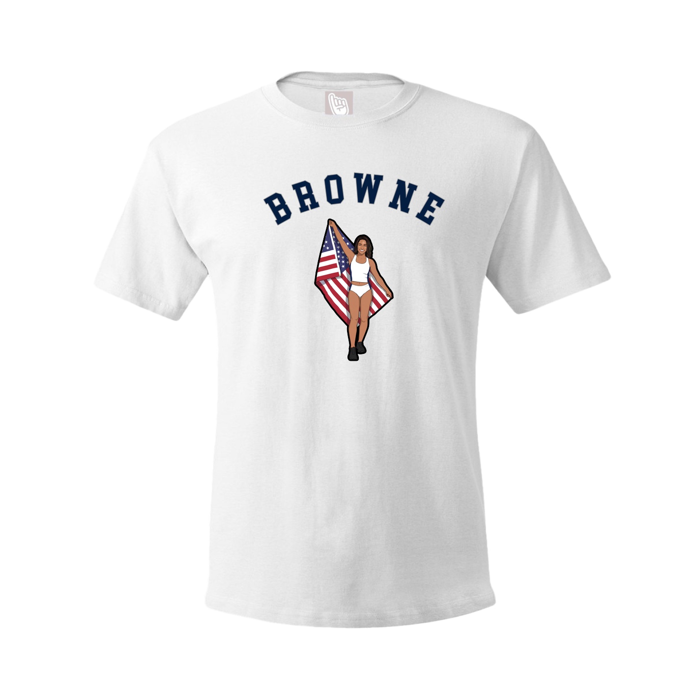 Youth Tee — Shirsey Arch in White
