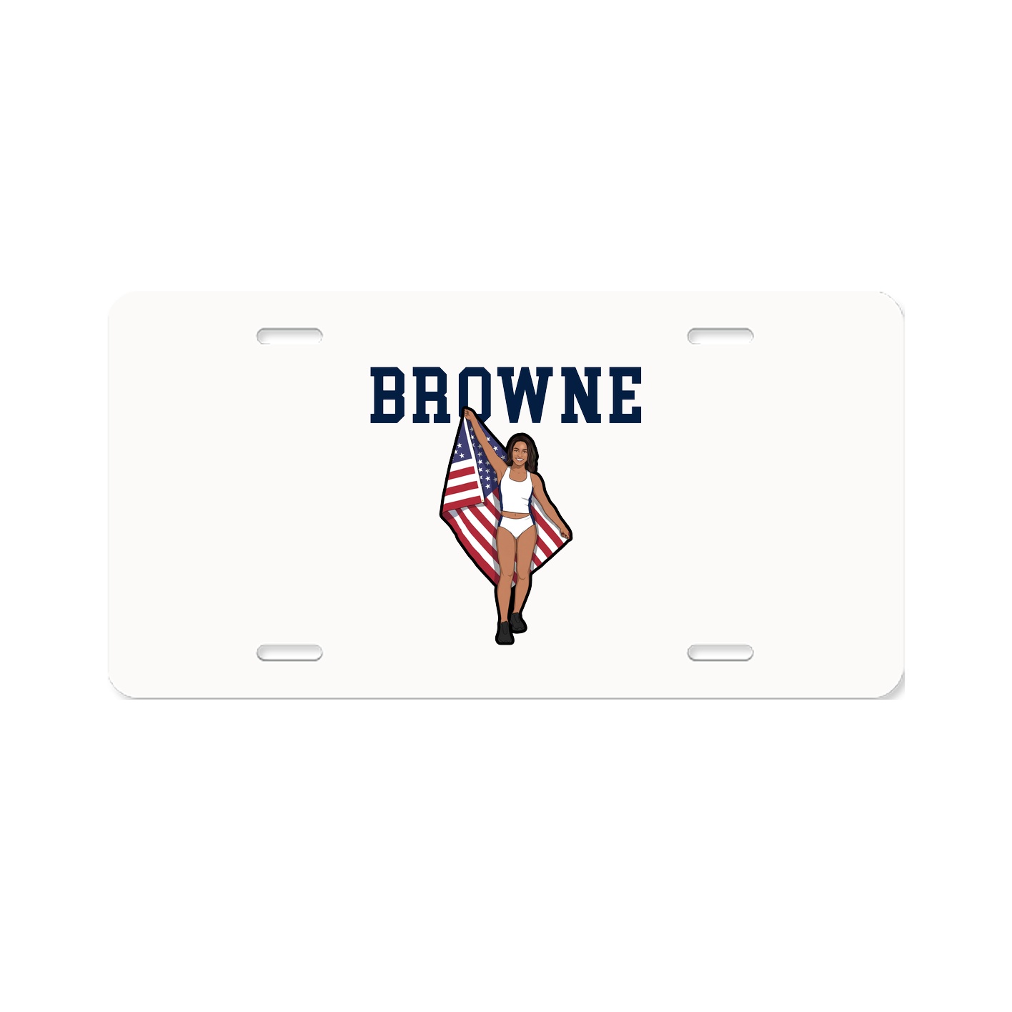 License Plate — Shirsey in Classic