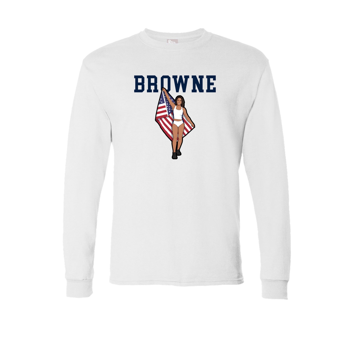 Long Sleeve Tee — Shirsey in White