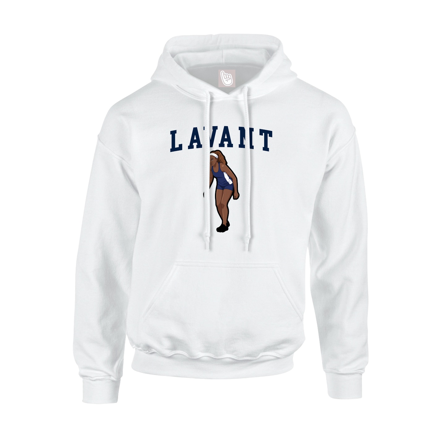 Hoodie — Shirsey in White