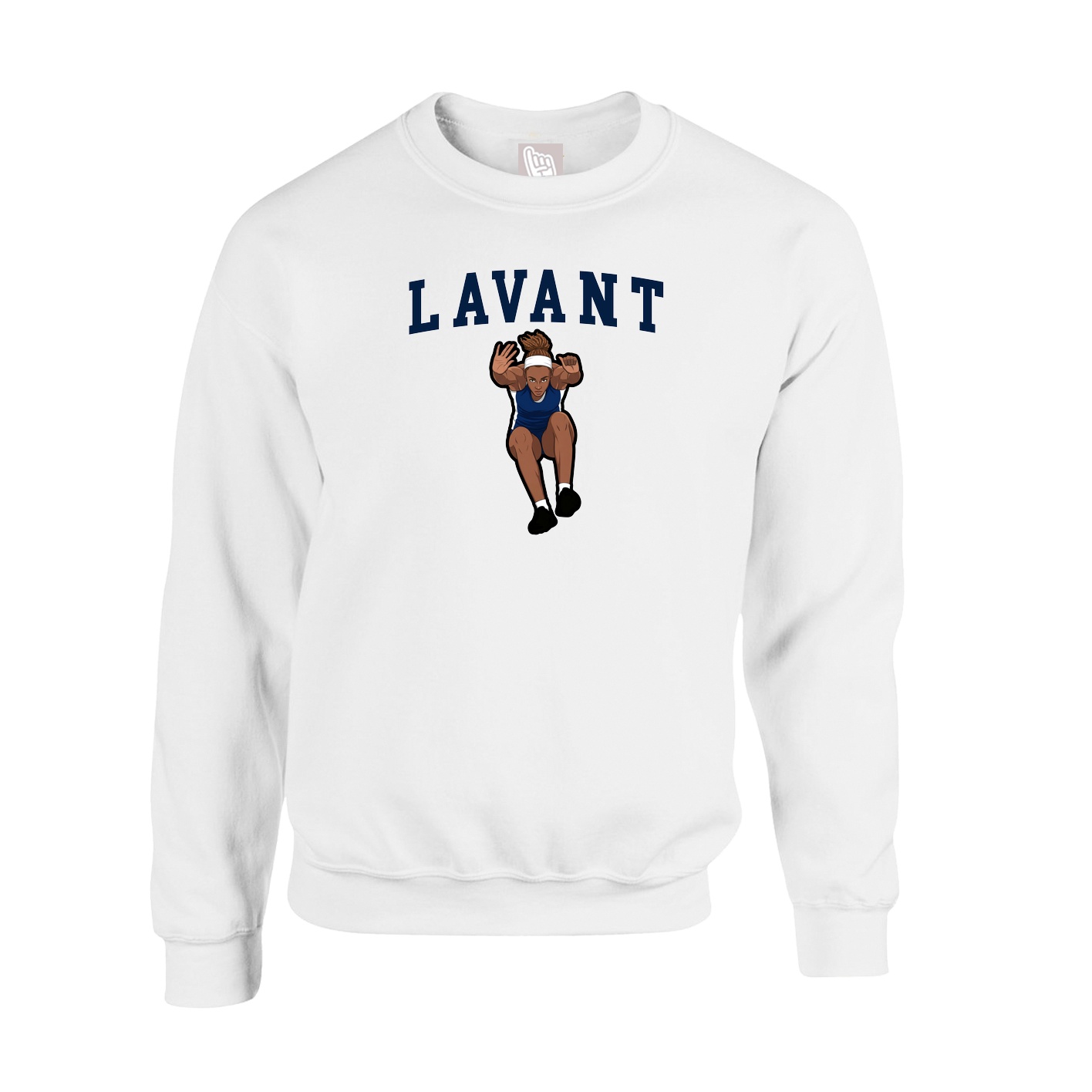 Fleece Crew — Shirsey in White