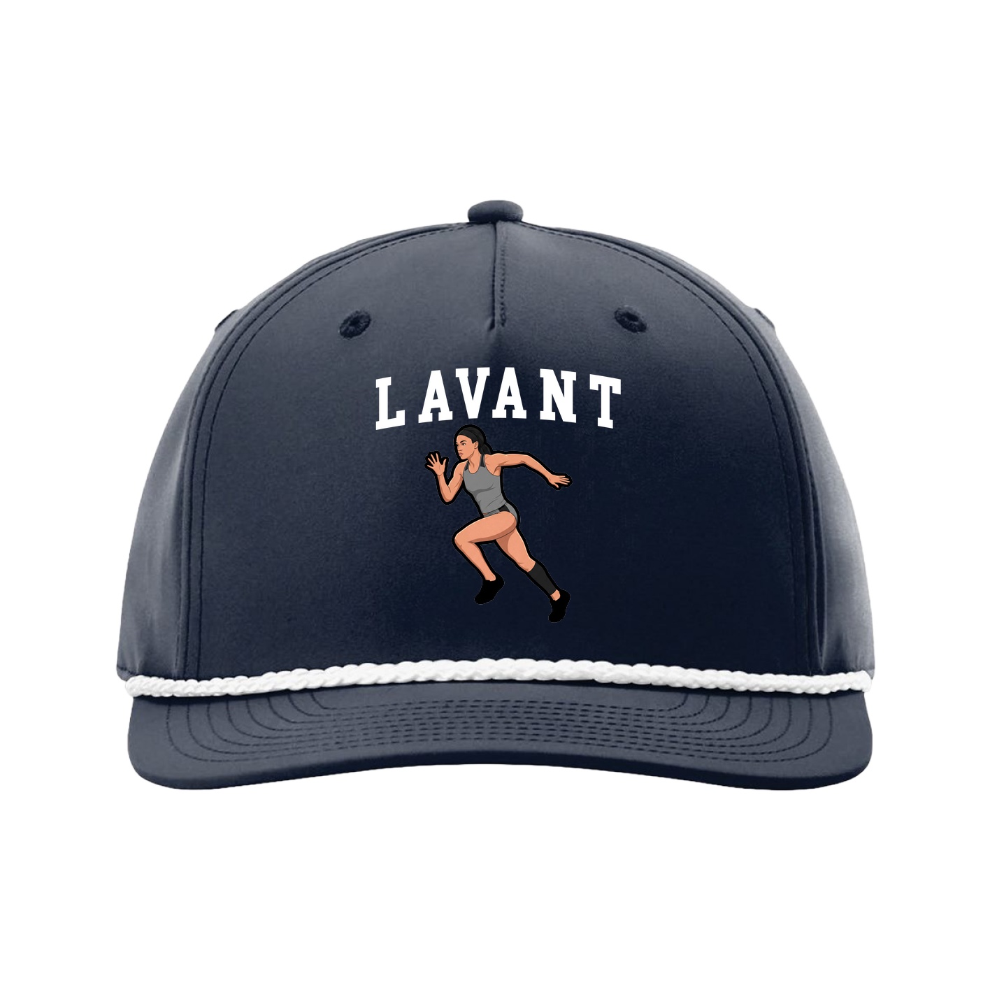 Five-Panel Classic Rope Cap — Shirsey in Navy