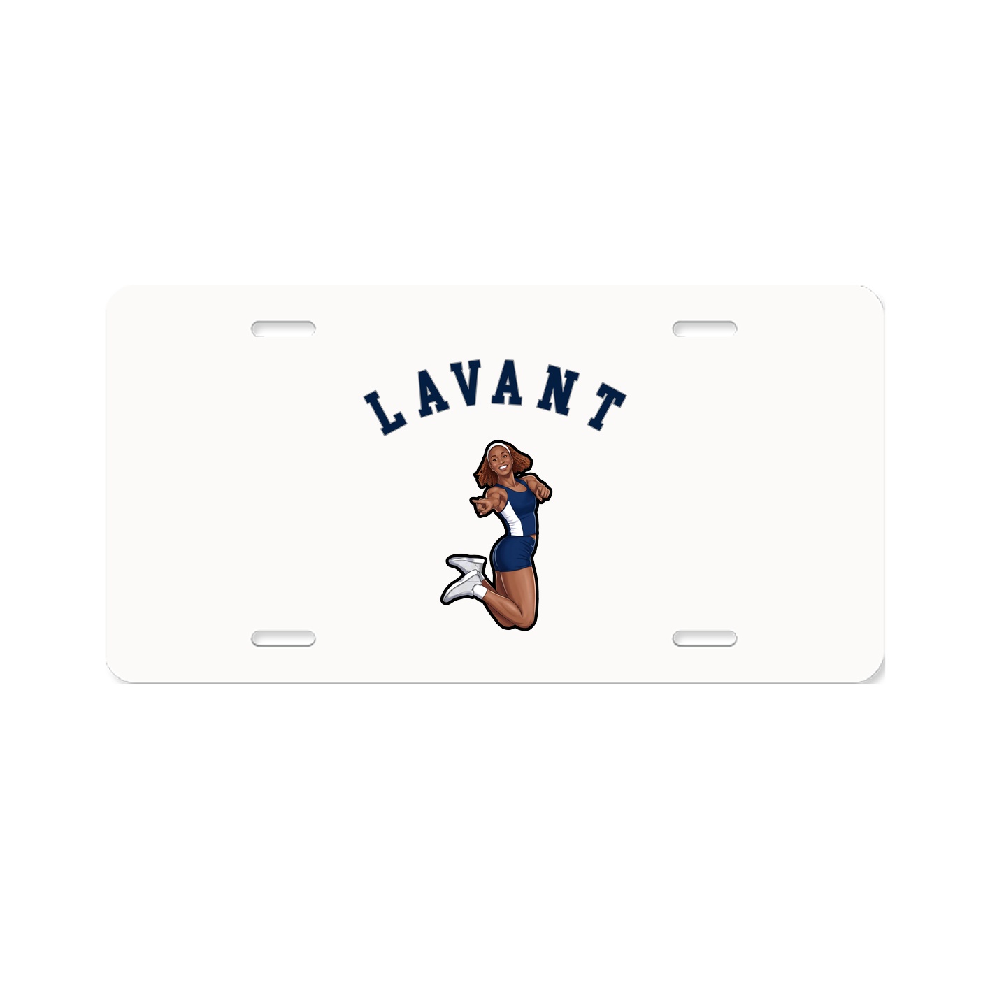 License Plate — Shirsey Arch in Classic