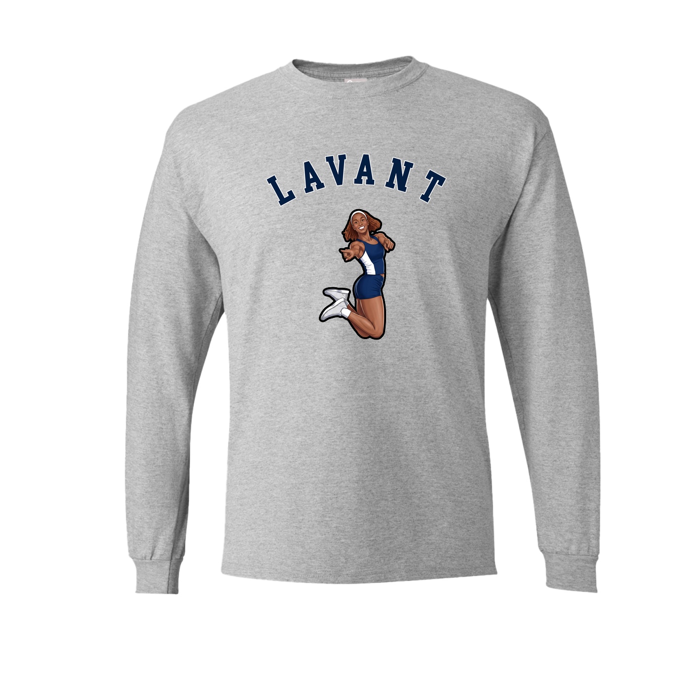 Long Sleeve Tee — Shirsey Arch in Grey