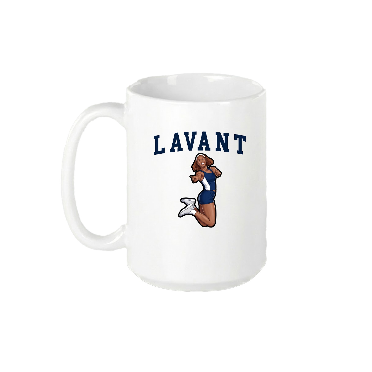 15oz Coffee Mug — Shirsey in White