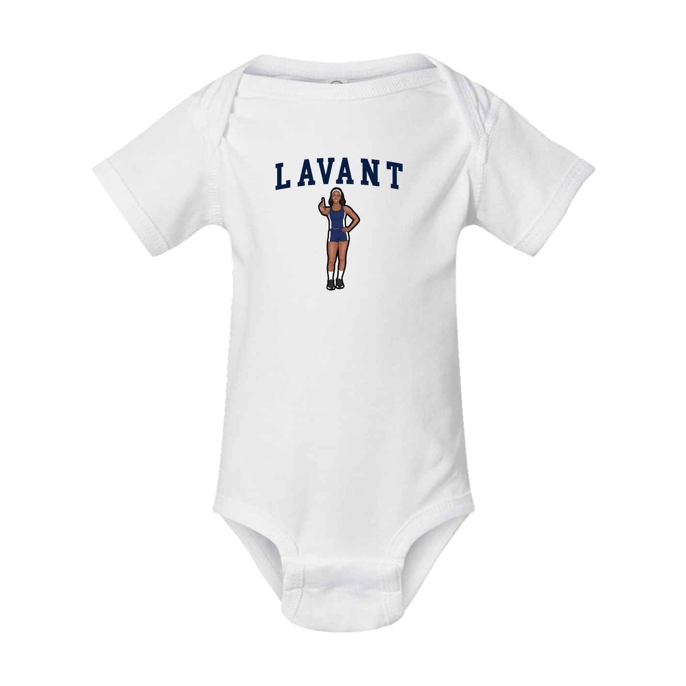 Baby Onesie — Shirsey in White
