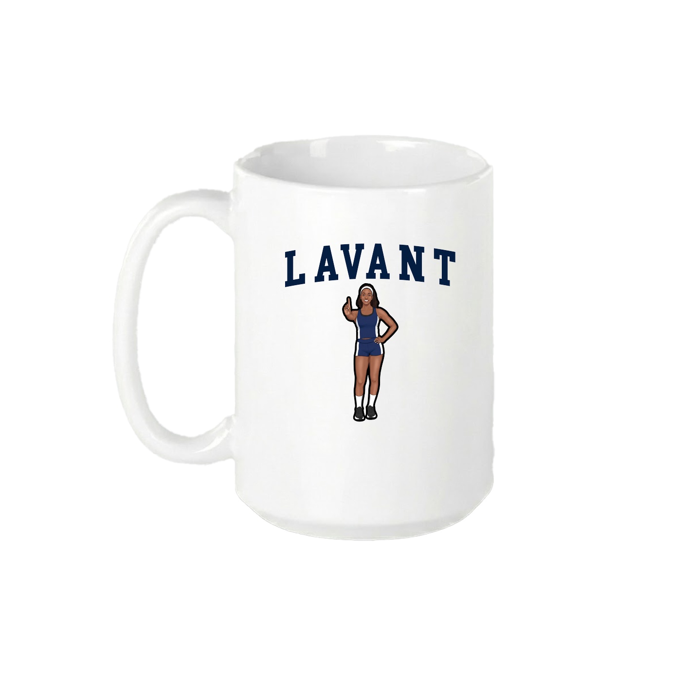 15oz Coffee Mug — Shirsey in White