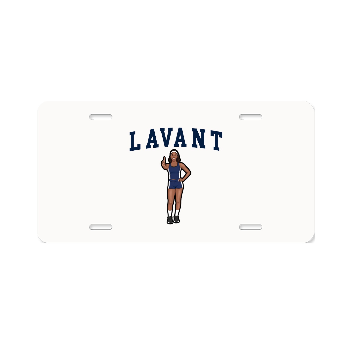 License Plate — Shirsey in Classic