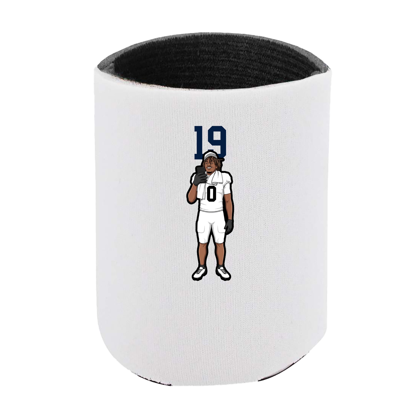 Can Holder — Number Top in White