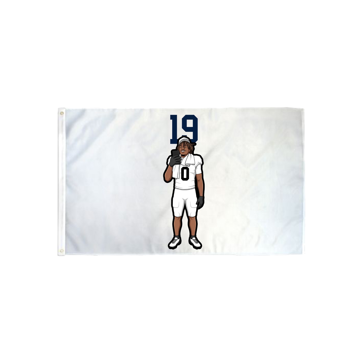 3x5 Flag — Number Top in Classic